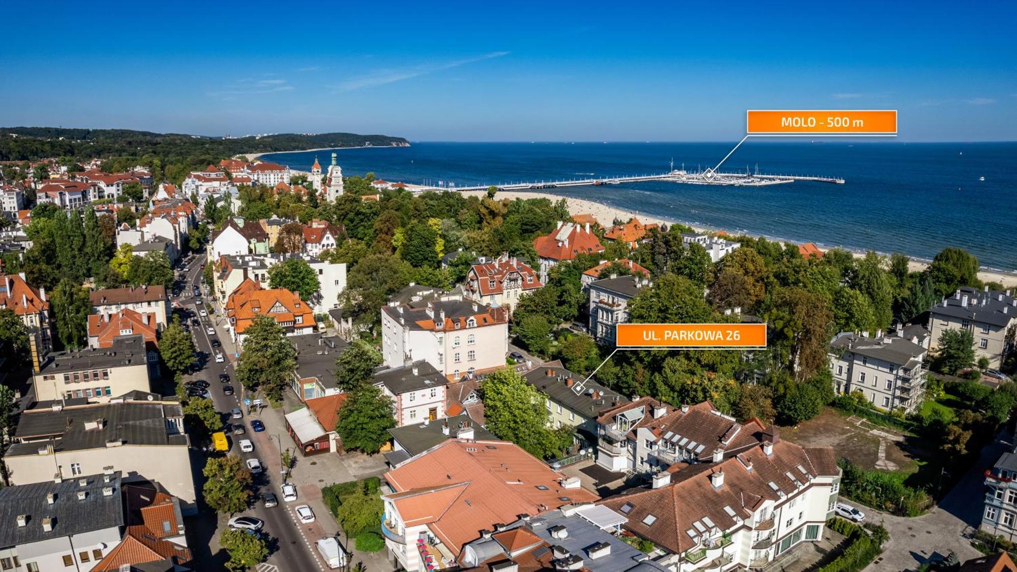 Apartamenty Sun & Snow Parkowa Сопот Екстер'єр фото